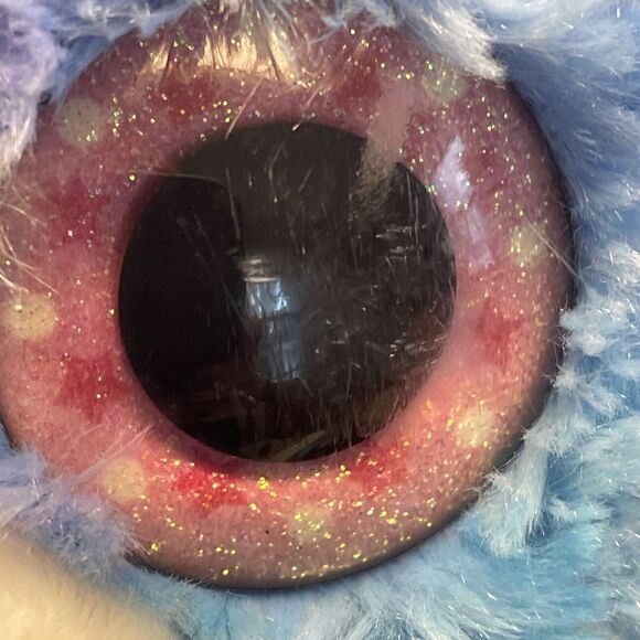 Spark Create Much Loved  Imagine Blue Purple Plush Cat Cute Sparkly Eyes - Picture 13 of 14